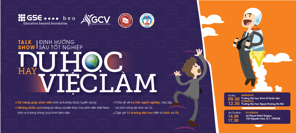 GẶP GỠ CÁC CHUYÊN GIA TUYỂN DỤNG VÀ ĐẠI DIỆN TUYỂN SINH ĐẠI HỌC ANH VÀ ÚC TẠI TRƯỜNG ĐẠI HỌC NGOẠI THƯƠNG