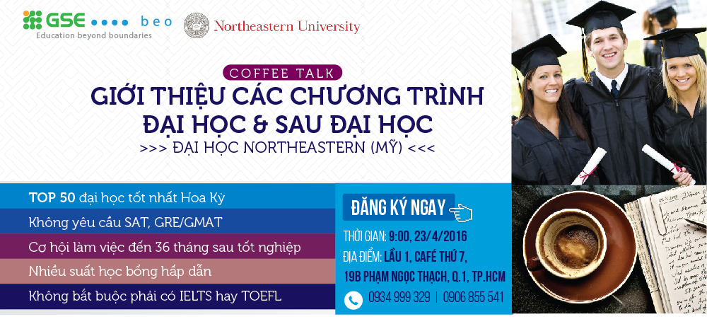 COFFE TALK – HẸN CAFE VỚI ĐẠI HỌC TOP 50 HOA KỲ