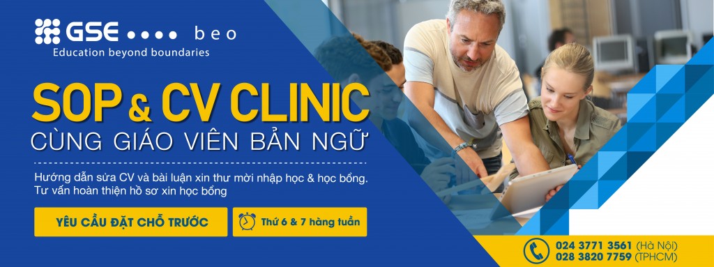 Hướng dẫn sửa SOP & CV Clinic cùng giáo viên bản ngữ