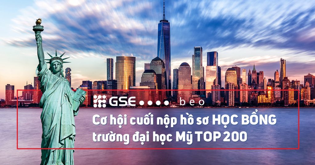 Chạy nước rút “săn” Học bổng vào các trường đại học Mỹ Top 200