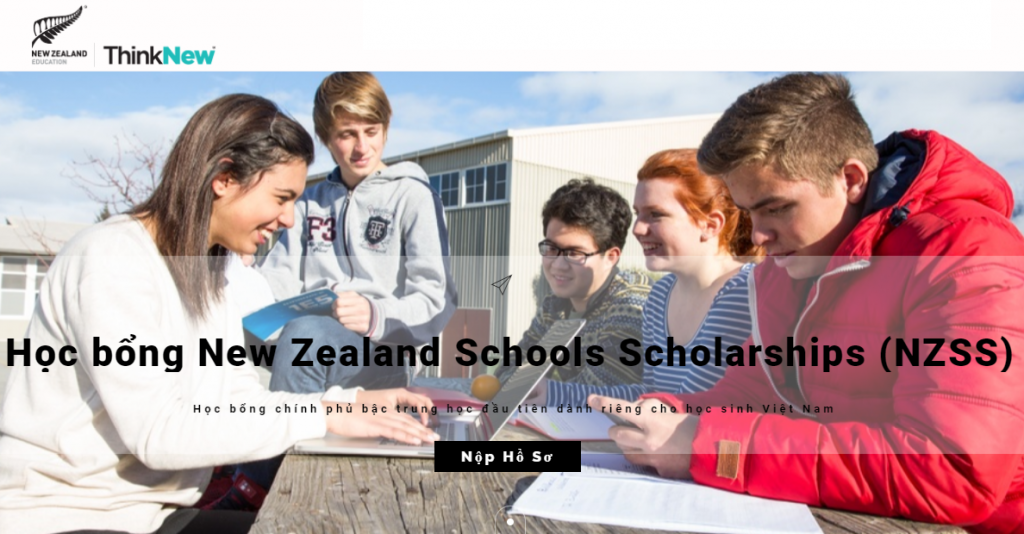 Học bổng Chính phủ New Zealand dành riêng cho học sinh trung học Việt Nam