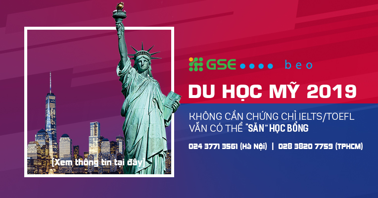 KHÔNG CẦN CHỨNG CHỈ IELTS VẪN SĂN ĐƯỢC HỌC BỔNG DU HỌC MỸ