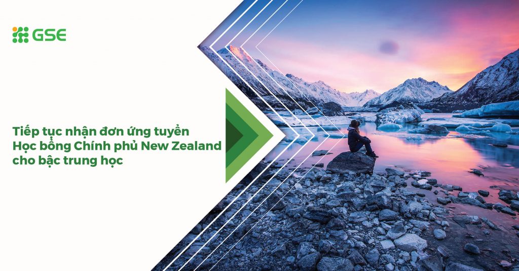 Tiếp tục nhận đơn ứng tuyển Học bổng Chính phủ New Zealand cho bậc trung học
