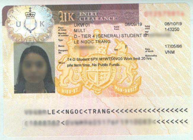 le ngoc trang uk1 - Lê Ngọc Trang - Visa du học Anh
