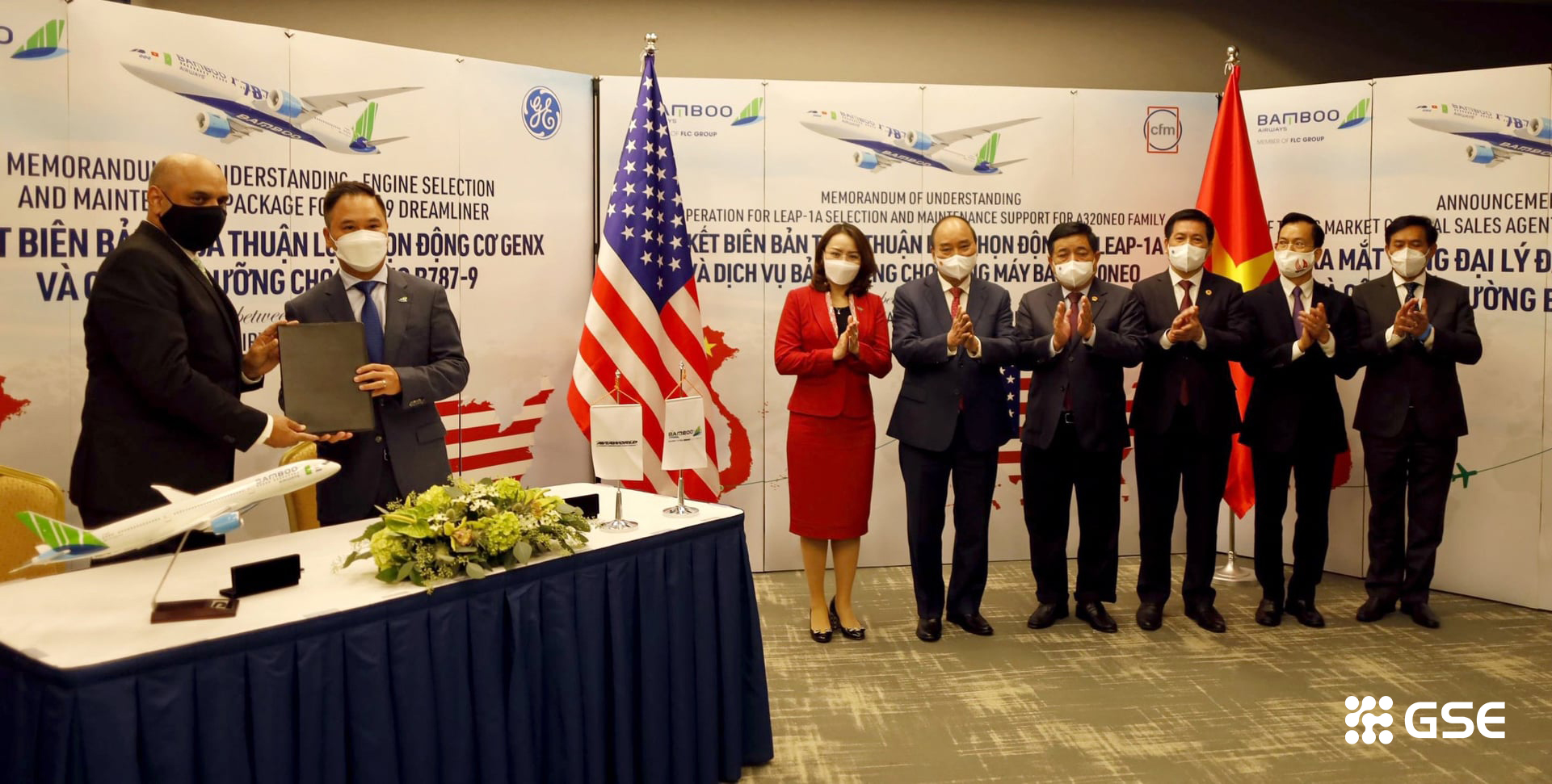 Bamboo airway với đường bay thẳng từ Việt Nam đến Hoa Kỳ lễ ký kết - Bamboo Airways và đường bay thẳng từ Việt Nam đến Hoa Kỳ
