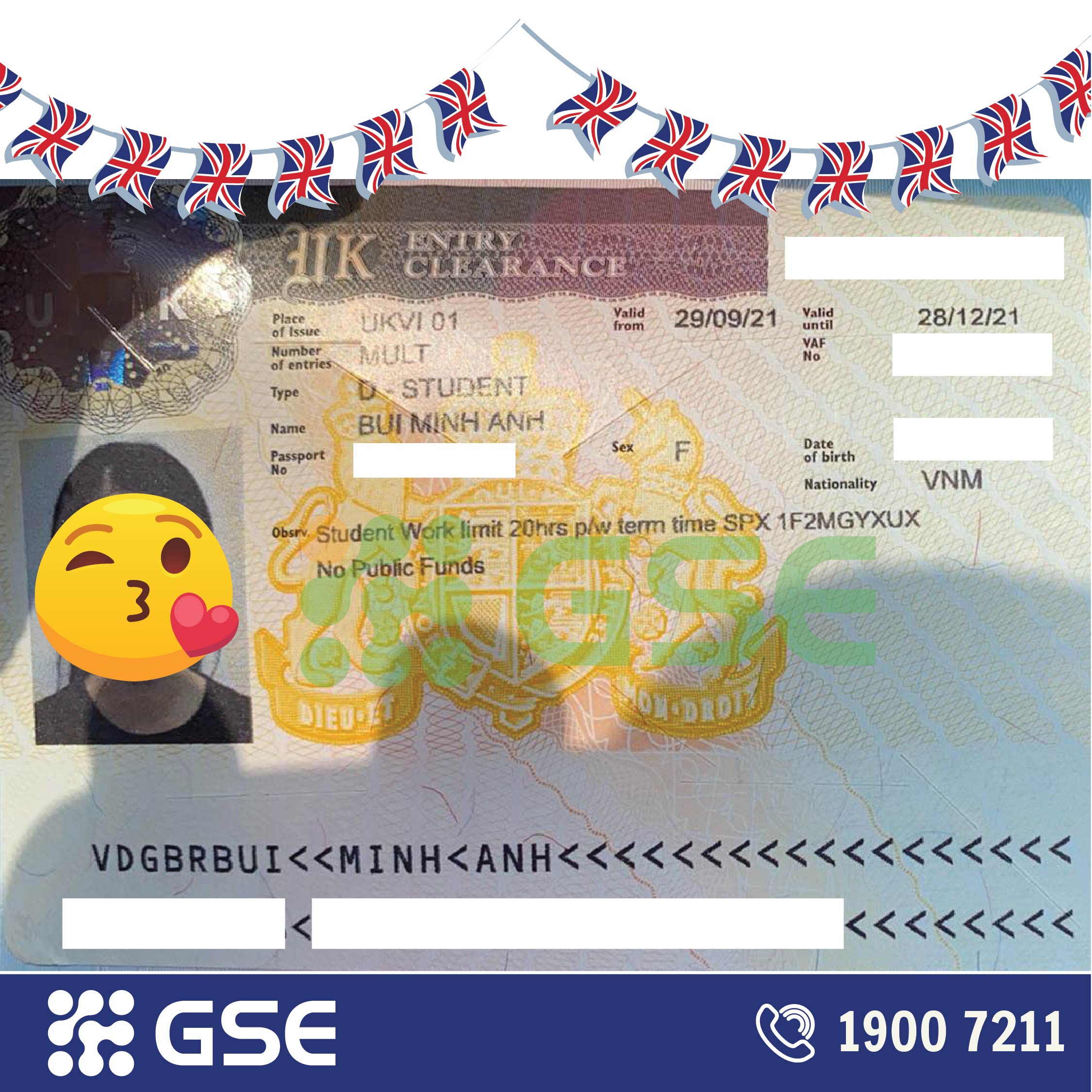 Visa UK thang 10 01 - Visa du học Anh - Minh Anh