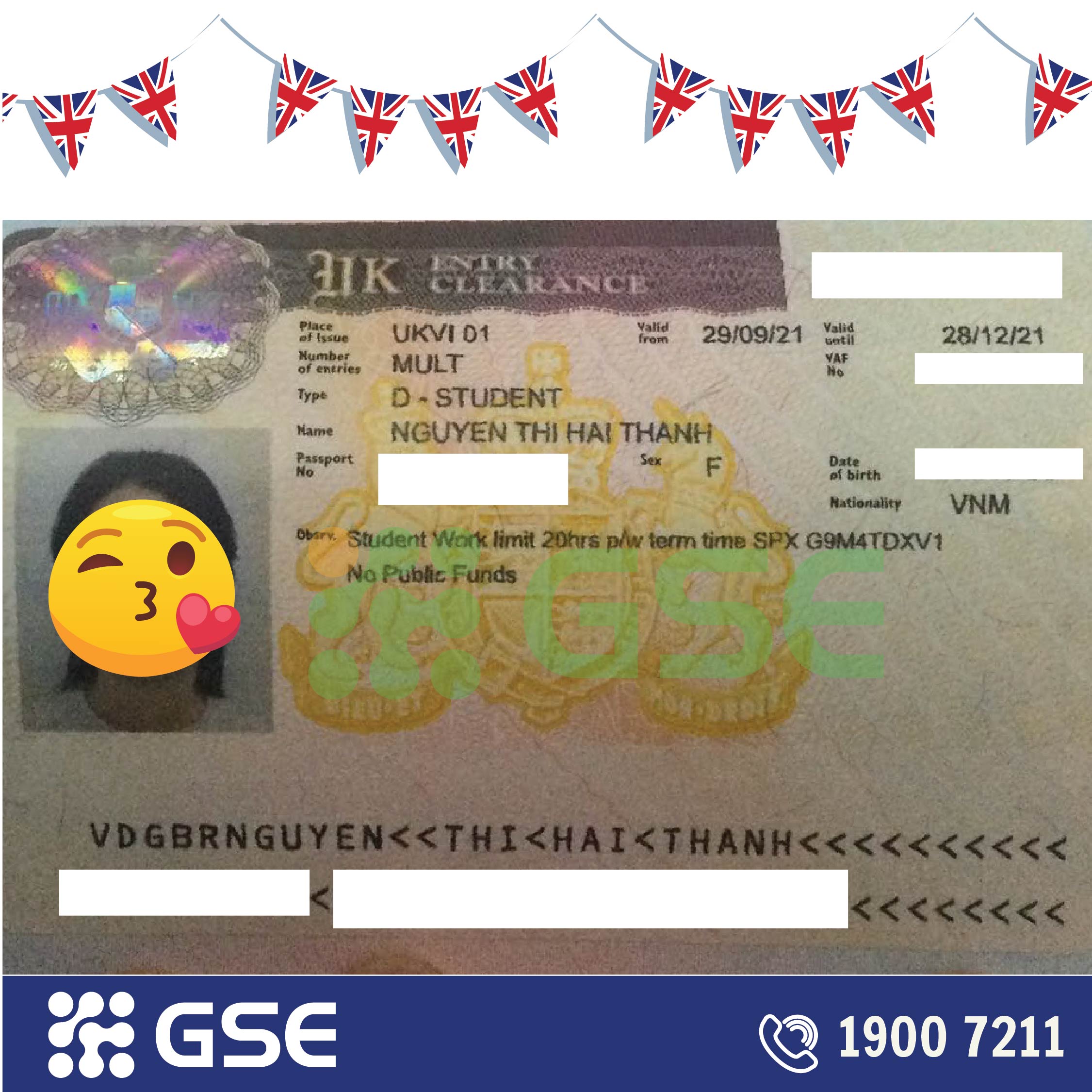 Visa UK thang 10 02 - Visa du học Anh - Hải Thanh