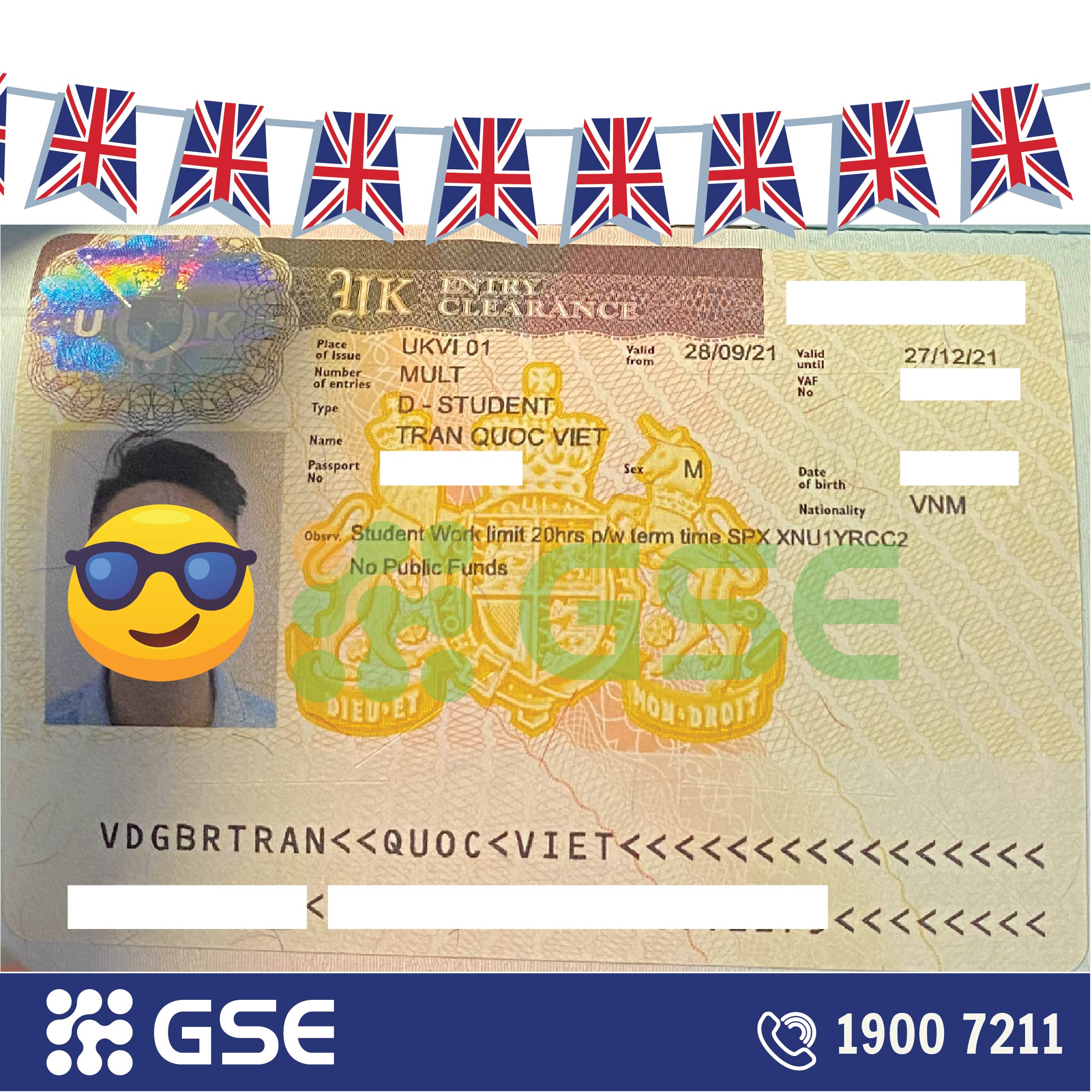 Visa UK thang 10 06 - Visa du học Anh - Quốc Việt